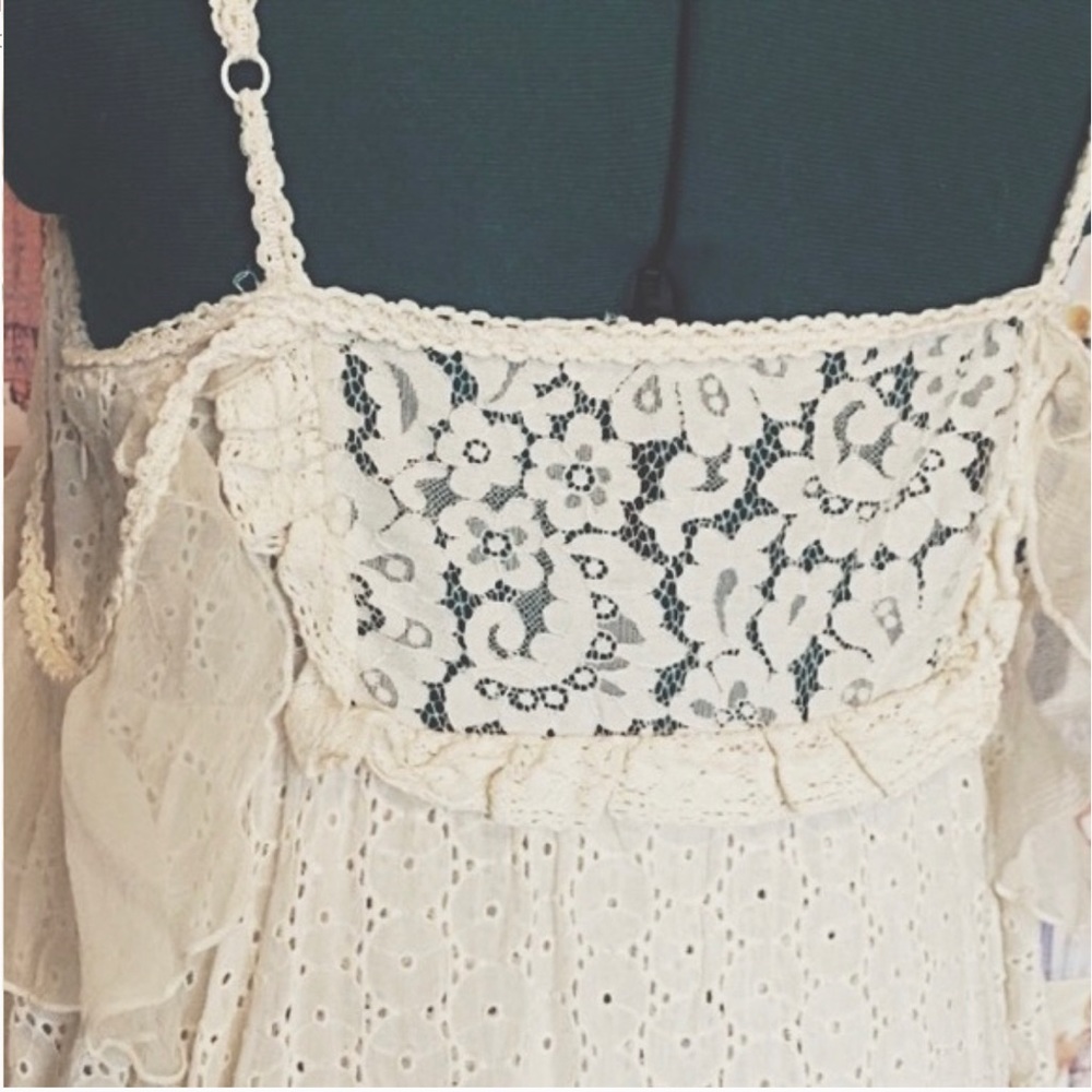 Great condition Free People candle light maxi dress - Picture 5 of 10